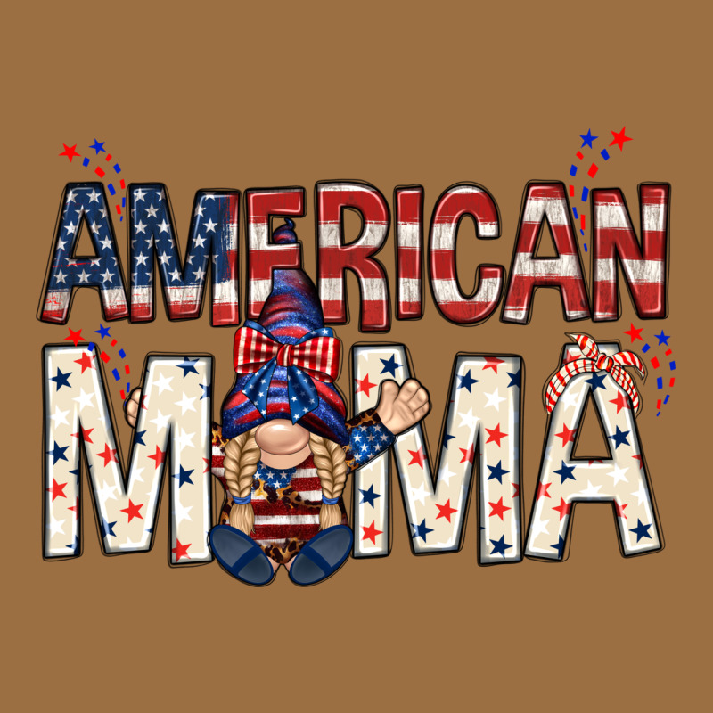 American Mama With Gnome Mother's Day Vintage Tee by HowdyJamesFarm | Teevron