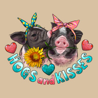 Hogs And Kisses Pigs Heavyweight Hoodie | Teevron
