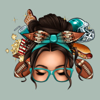 American Football Messy Bun Classic Tee | Teevron