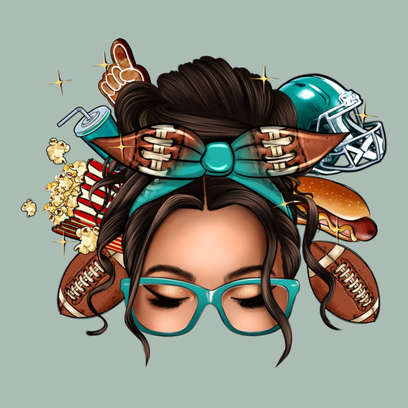 American Football Messy Bun Classic Tee by texasbilliewilder | Teevron