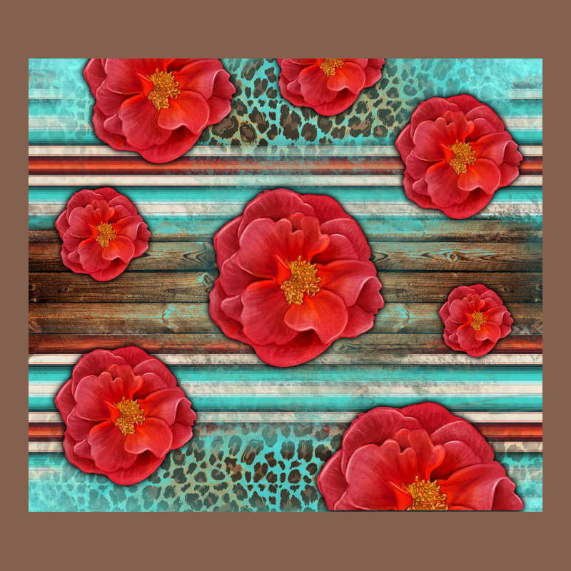 Western Roses Zipper Hoodie by LillyAllenDesigns | Teevron