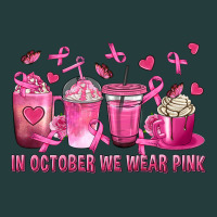 In October We Wear Pink With Breast Cancer Coffee Classic Tee | Teevron