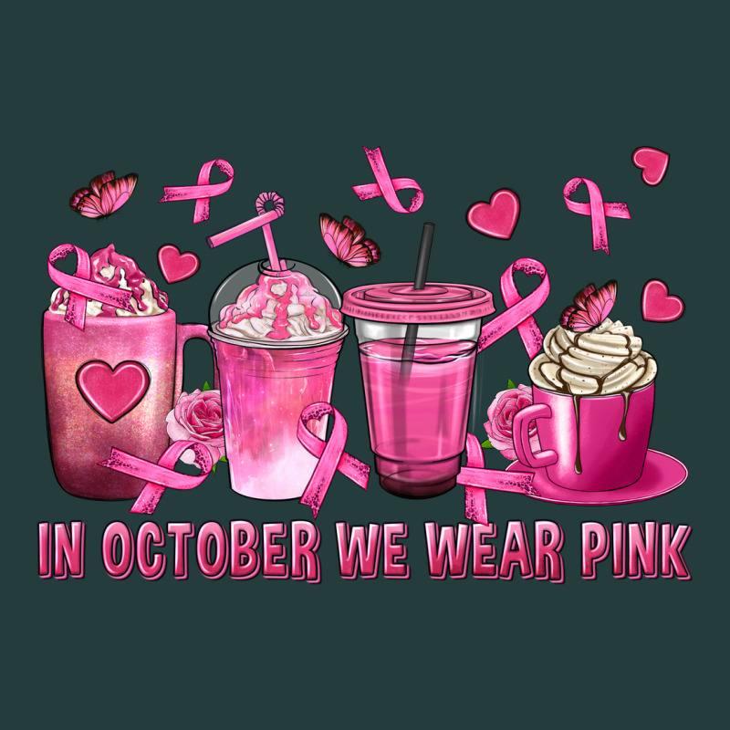 In October We Wear Pink With Breast Cancer Coffee Classic Tee by texasbilliewilder | Teevron