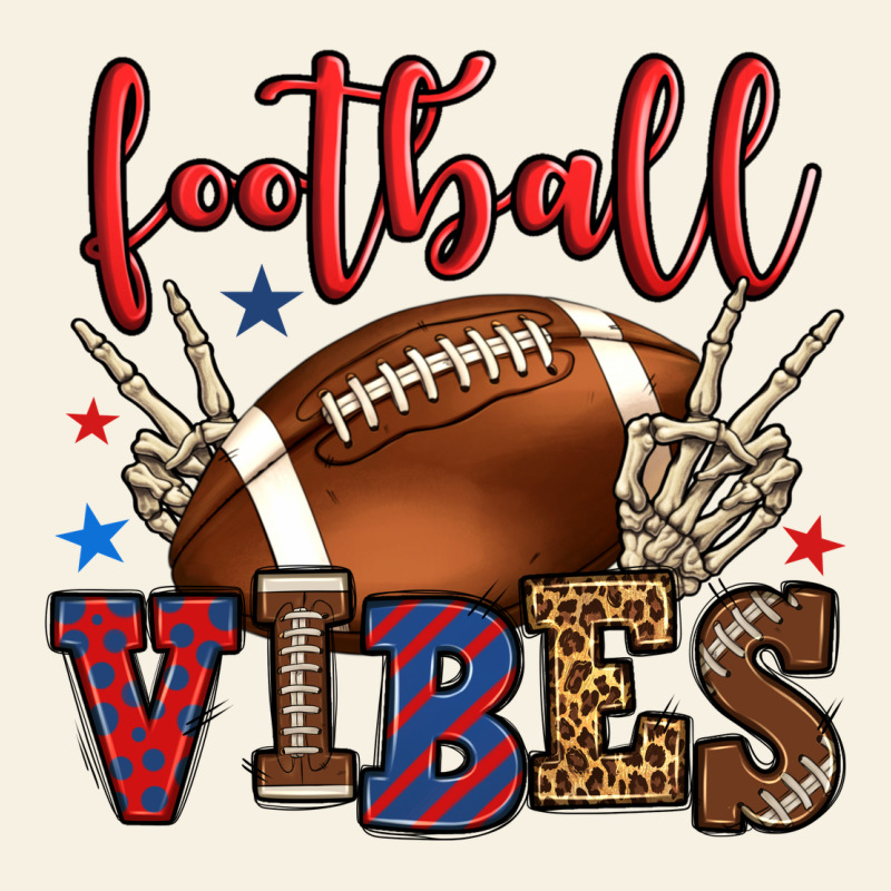 Football Vibes Red And Blue Vintage Tee by HowdyJamesFarm | Teevron