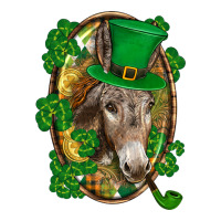 St. Patrick's Day Donkey Long Sleeve Tee | Teevron