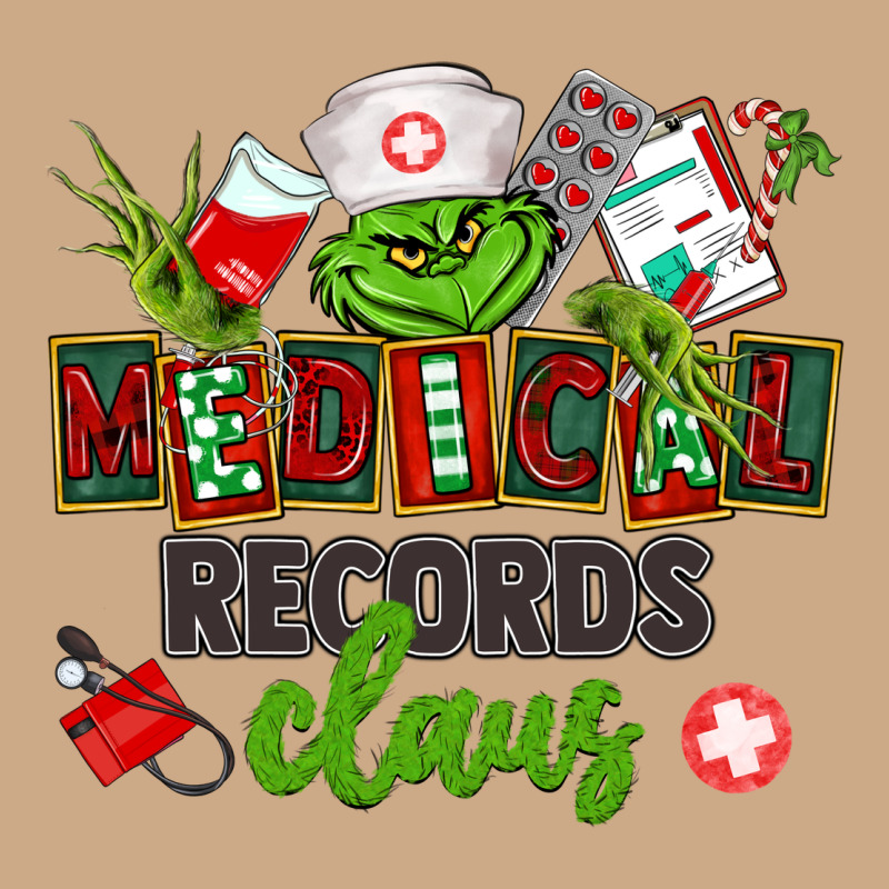 Medical Records Claus Vintage Hoodie by CowGirlArtShop | Teevron