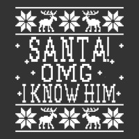 Santa! OMG I Know Him - Elf Movie Quote - Ugly Christmas Sweater Desig | Teevron
