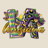 Louisiana Leopard Mardi Gras 12 Inches 300 Dpi Urban Heavy Tee | Teevron