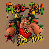 Free-ish Since 1865 Juneteenth Black Girl Sneakers Classic Tee | Teevron