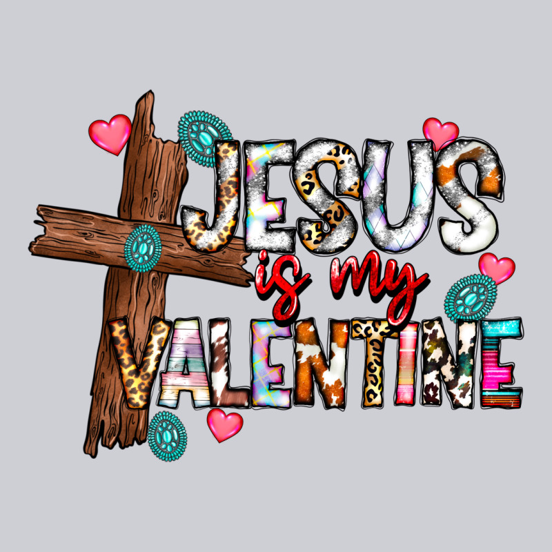 Jesus Is My Valentine Heavyweight Sweatshirt by CowhideDigitalArt | Teevron