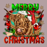 Merry Christmas Cow Vintage Hoodie | Teevron
