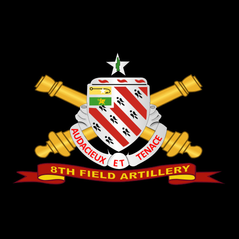 8th Field Artillery W Br   Ribbon 8th Field Artillery W Br Ribbon Heavyweight Sweatshirt by ArtMosaic | Teevron