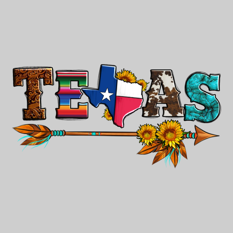 Texas With Arrow And Sunflowers Premium Sweatshirt by Artiststas | Teevron