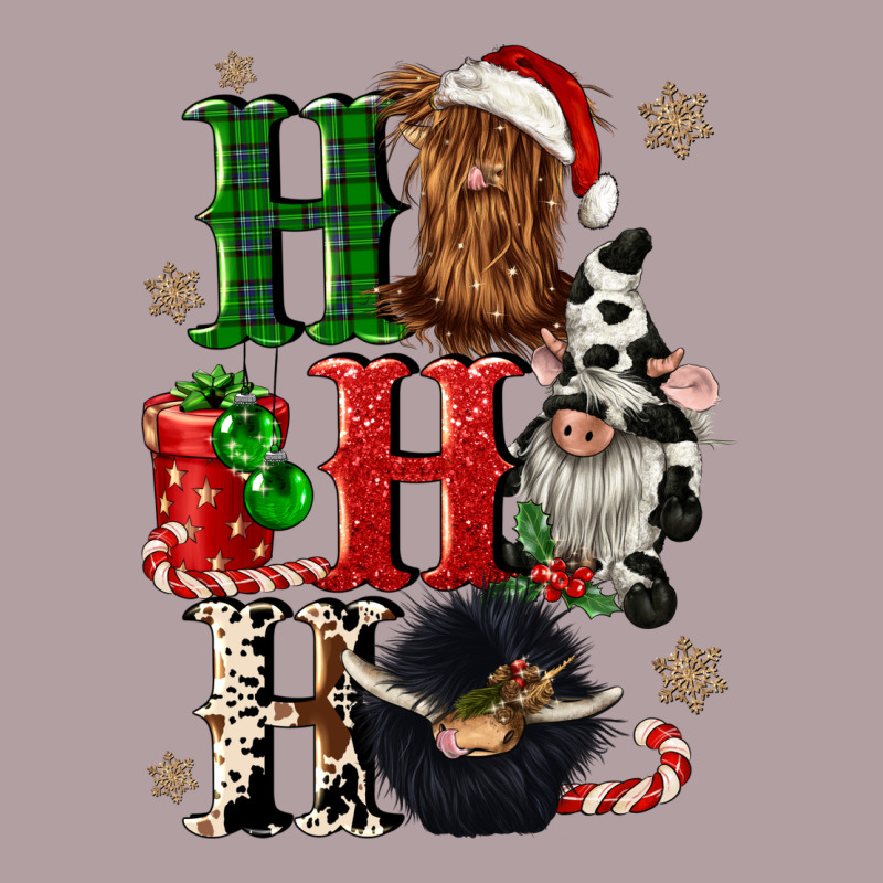Ho Ho Ho Heifer Cow Gnomies Vintage Hoodie by CowGirlArtShop | Teevron