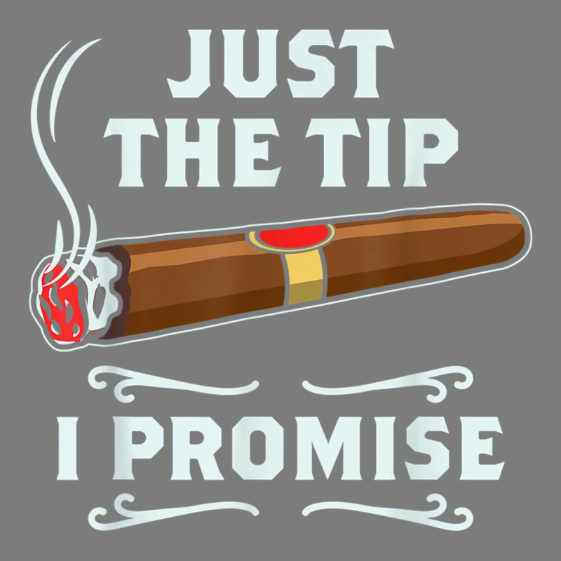 Just The Tip Cigar Smoker Gift Funny Cigar Smoking Premium Hoodie by trangStudio | Teevron