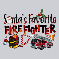 Santa's Favorite Firefighter Heavyweight Sweatshirt | Teevron