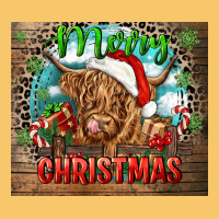 Merry Christmas Heifer Cow Vintage Hoodie | Teevron