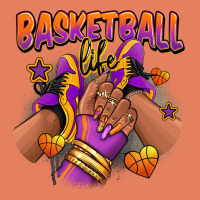 Basketball Life Afro Girl Sneakers Classic Tee | Teevron