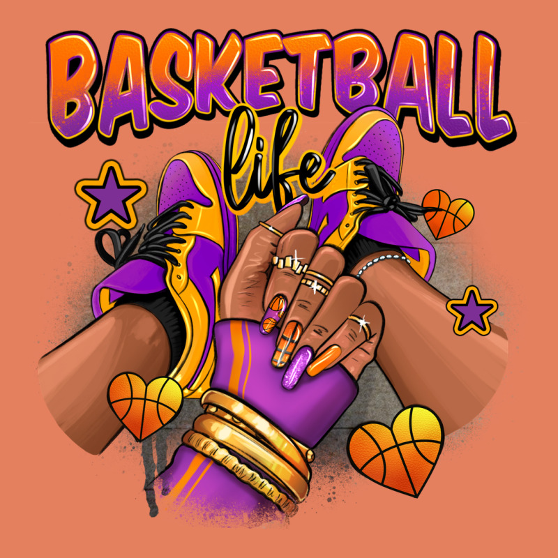 Basketball Life Afro Girl Sneakers Classic Tee by RanaPortraitStore | Teevron