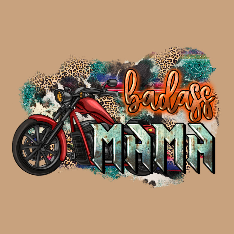 Badass Mama Motorcycle Vintage Tee by HowdyJamesFarm | Teevron