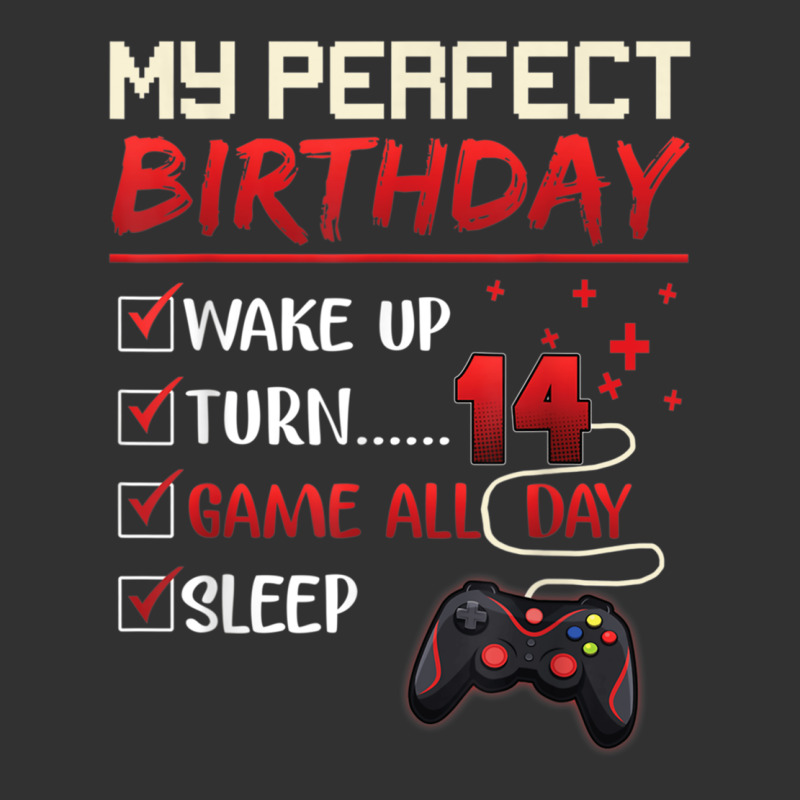 14 Year Old Gamer Gift Boy Teen 14th Perfect Birthday Gaming Urban Heavy Tee by trangStudio | Teevron