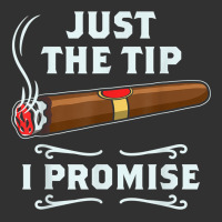 Just The Tip Cigar Smoker Gift Funny Cigar Smoking Urban Heavy Tee | Teevron