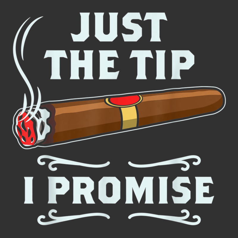 Just The Tip Cigar Smoker Gift Funny Cigar Smoking Urban Heavy Tee by trangStudio | Teevron