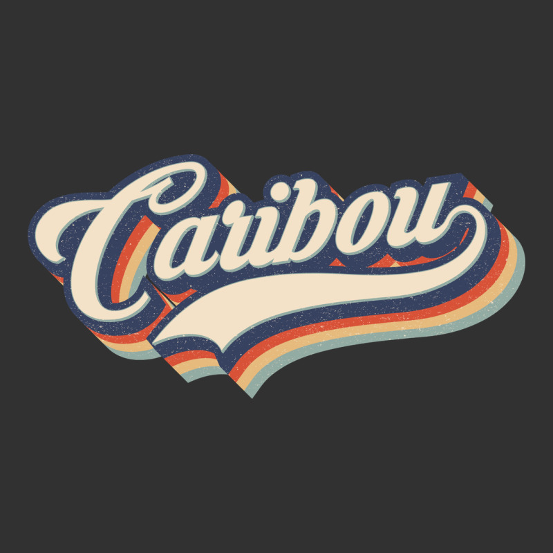 I Love Caribou City Usa Retro Vintage Urban Heavy Tee by trangStudio | Teevron