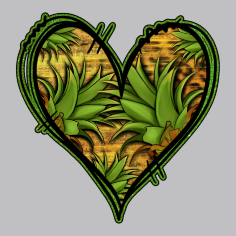 Pineapple Heart Long Sleeve Tee by Jasminsmagicworld | Teevron