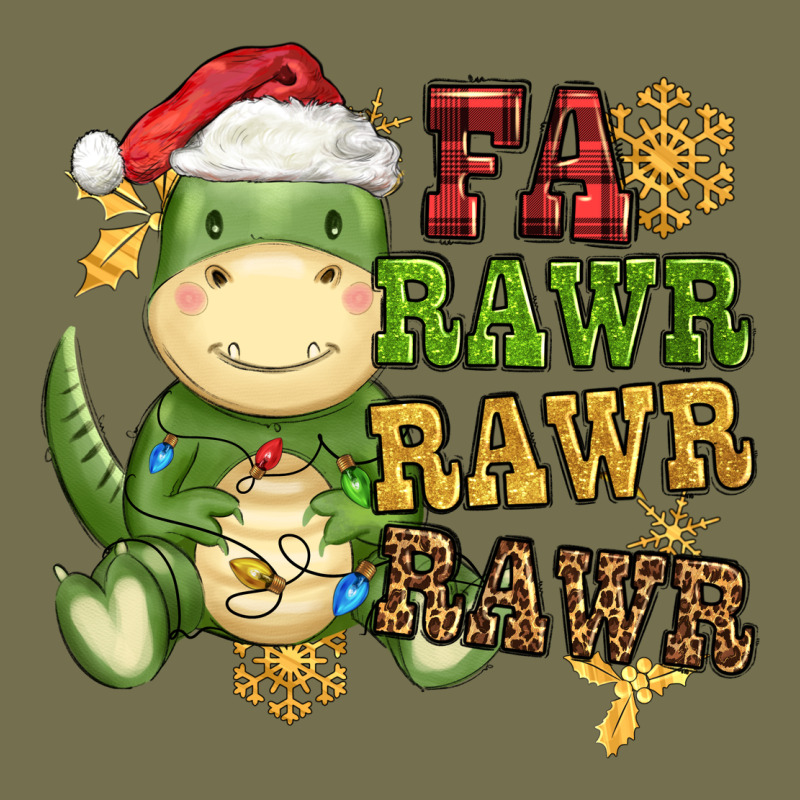 Watercolor T Rex Fa Rawr Rawr Rawr Christmas Vintage Hoodie by CowGirlArtShop | Teevron