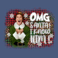 The Elf Omg Santa Vintage Hoodie | Teevron