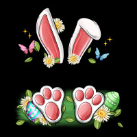 Easter Bunny Name Frame Heavy Core Tee | Teevron