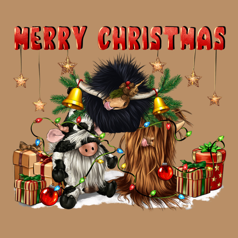 Merry Christmas Vintage Hoodie by CowGirlArtShop | Teevron