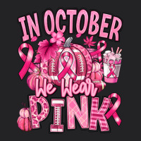 In October We Wear Pink American Football Vintage Tee | Teevron