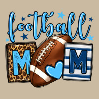 Football Mom Blue Team Color  Mother's Day Long Sleeve Tee | Teevron