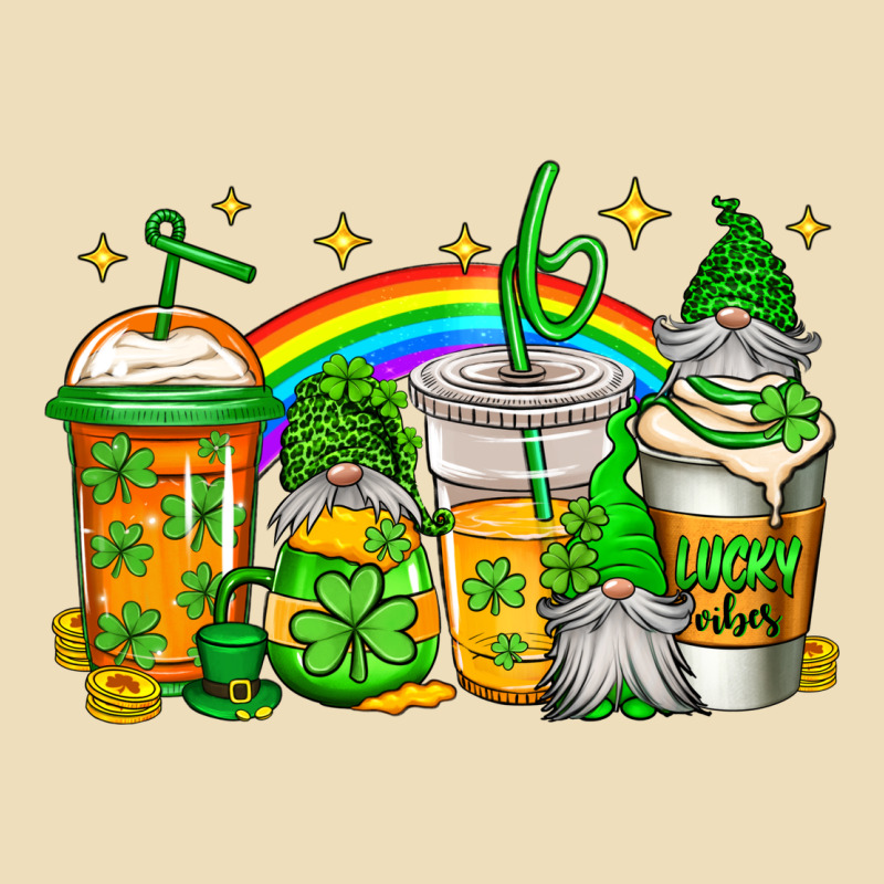 St Patricks Day Gnomes Coffee Cups Premium Hoodie by Jasminsmagicworld | Teevron