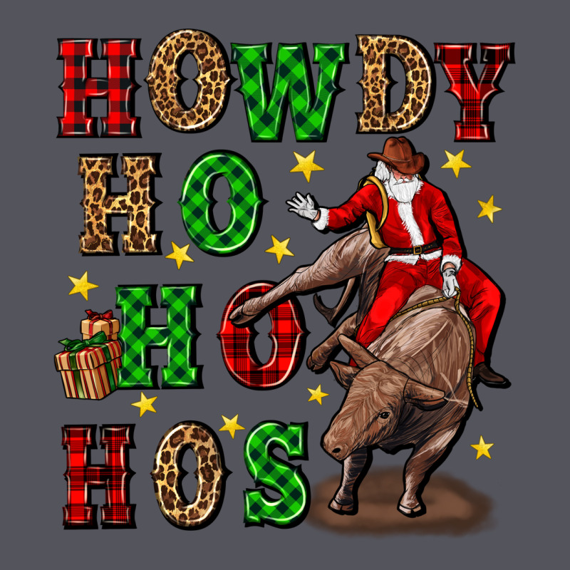 Howdy Ho Ho Hos Christmas Vintage Hoodie by CowGirlArtShop | Teevron