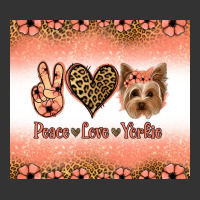 peace love yorkie | Teevron