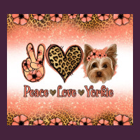Peace Love Yorkie Premium Tee | Teevron