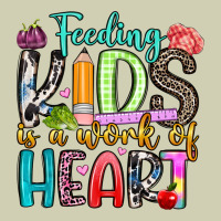 Feeding Kids Is A Work Of Heart Heavy Core Tee | Teevron