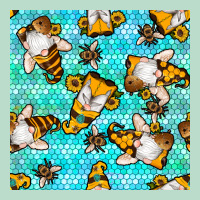 Honey Bee Gnomes Seamless Pattern Premium Hoodie | Teevron