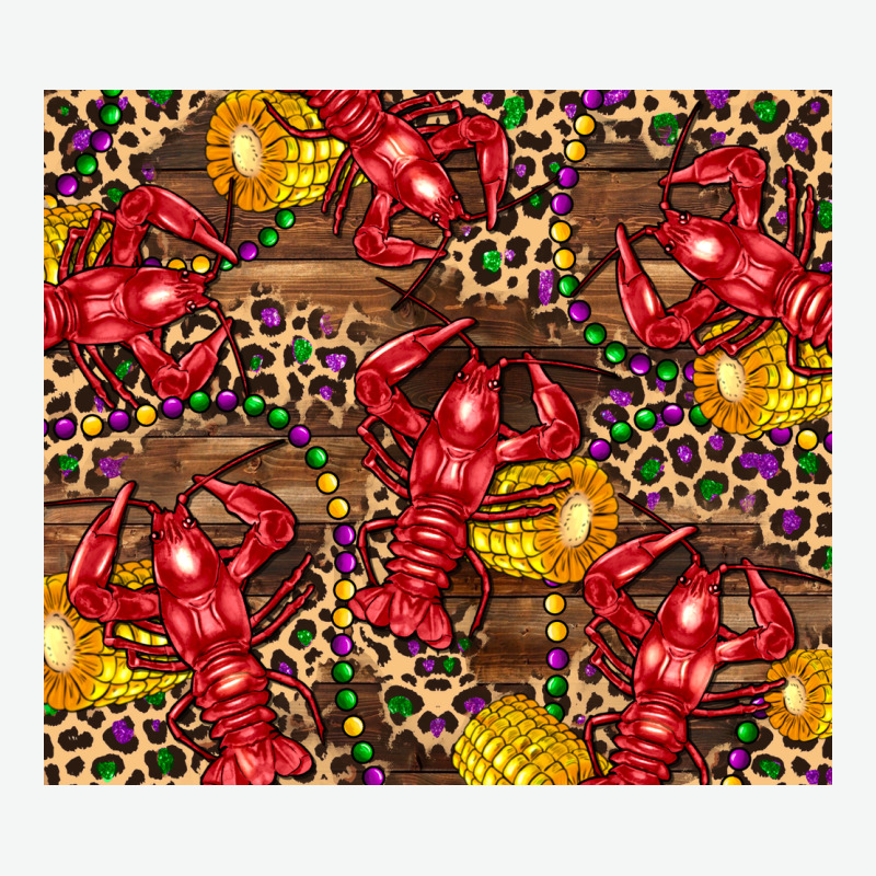 Mardi Gras Crawfish Urban Heavy Tee by CowGirlArtShop | Teevron