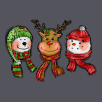 Christmas Reindeer Polar Bear Snowman Vintage Hoodie | Teevron