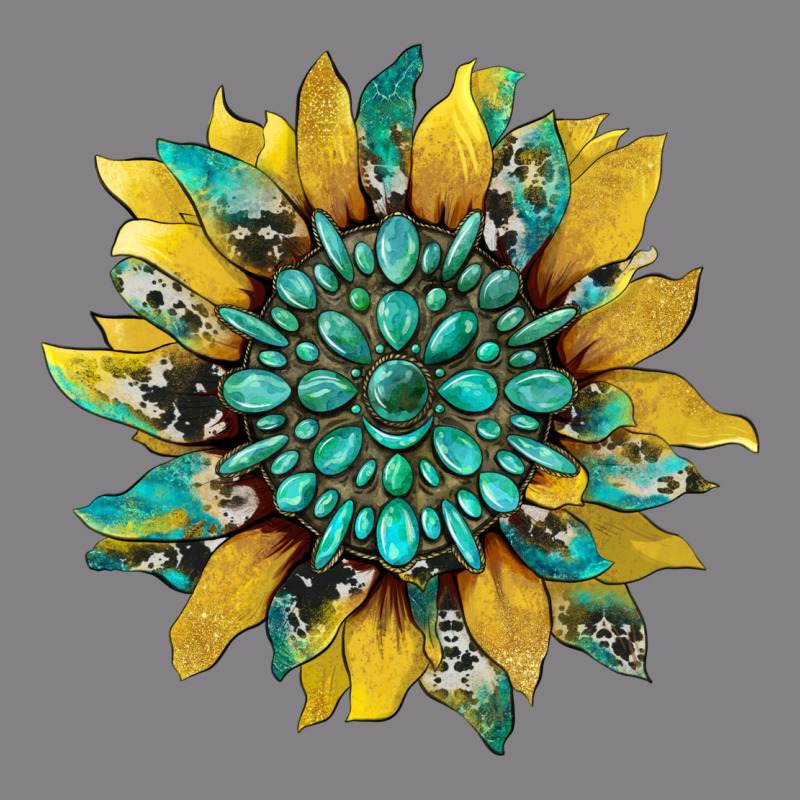 Sunflower With Gemstone And Cowhide Heavyweight Hoodie by Artiststas | Teevron