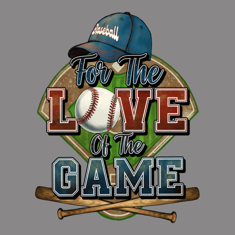 For The Love Of The Game Baseball Vintage Tee by HowdyJamesFarm | Teevron
