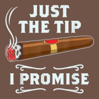 Just The Tip Cigar Smoker Gift Funny Cigar Smoking Premium Sweatshirt | Teevron