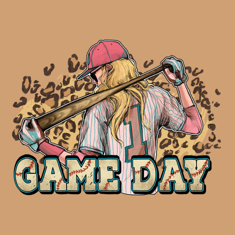 Game Day Baseball Leopard Vintage Tee by HowdyJamesFarm | Teevron