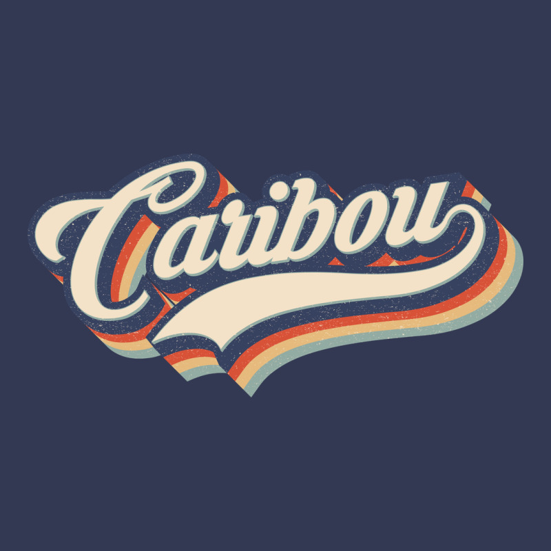 I Love Caribou City Usa Retro Vintage Heavyweight Hoodie by trangStudio | Teevron
