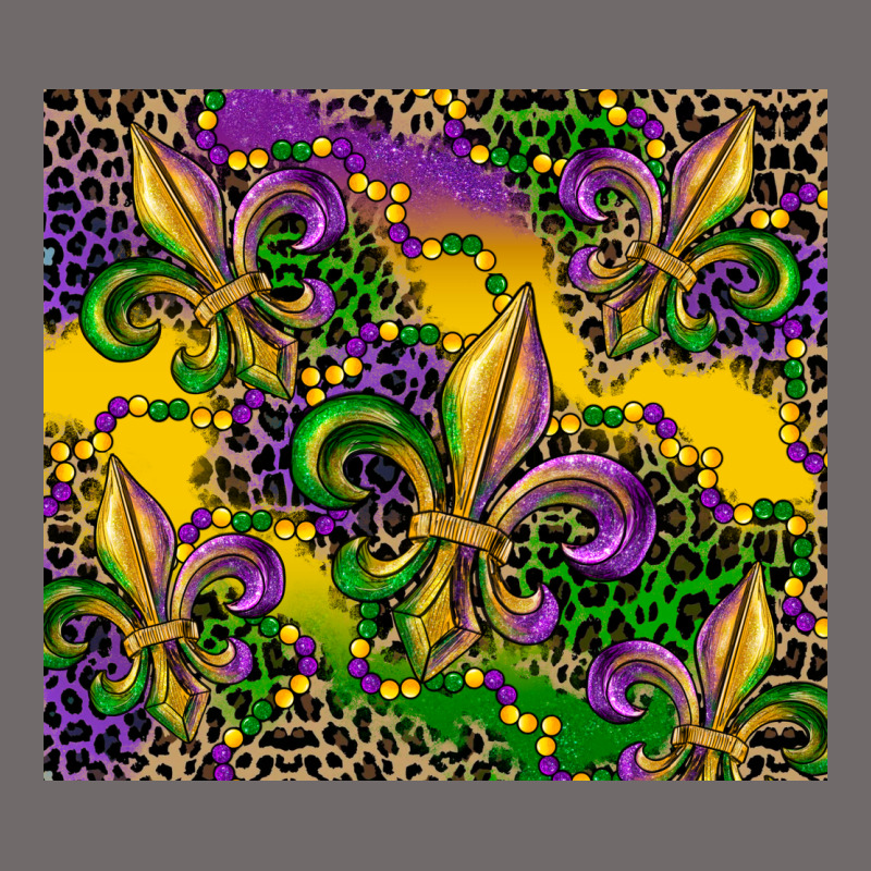 Mardi Gras Fleur De Lis Urban Heavy Tee by CowGirlArtShop | Teevron