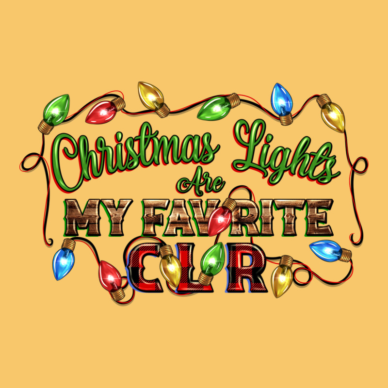 Christmas Lights Are My Favorite Color Vintage Hoodie by CowGirlArtShop | Teevron